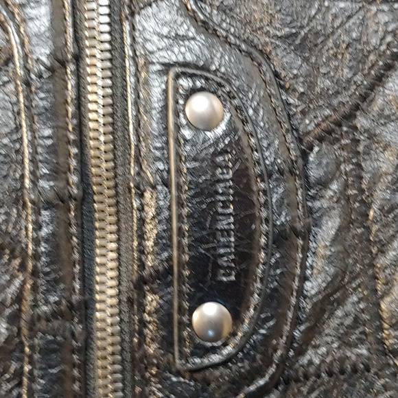 BALENCIAGA Neo Patchwork Classic City Shoulder Bag Black leather Balenciaga 🔥 - Picture 7 of 17